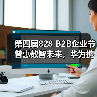 第四届828 B2B企业节普惠数智未来，华为携手上万家伙伴推动AI创新浪潮（图1）