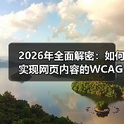 2026年全面解密：如何实现网页内容的WCAG合规标准（图4）