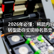 2026年必懂：稀疏内容转型助你实现排名质变（图3）