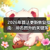 2026年算法更新恢复指南：排名回升的关键策略（图2）