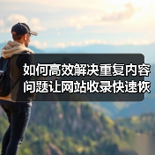 如何高效解决重复内容问题让网站收录快速恢复（图2）