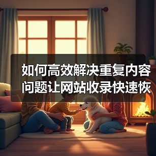 如何高效解决重复内容问题让网站收录快速恢复（图1）