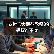 支付宝大额存款需3年提取？不实（图2）
