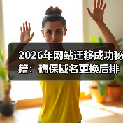 2026年网站迁移成功秘籍：确保域名更换后排名稳如泰山（图2）