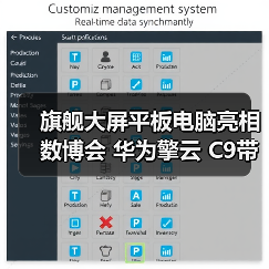 旗舰大屏平板电脑亮相数博会 华为擎云 C9带来专业生产力新体验（图4）