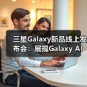 三星Galaxy新品线上发布会：展现Galaxy AI创新体验 智能新品即将登场（图1）
