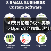 AI玩具伦理争议：美泰×OpenAI合作背后的儿童隐私风险（图1）
