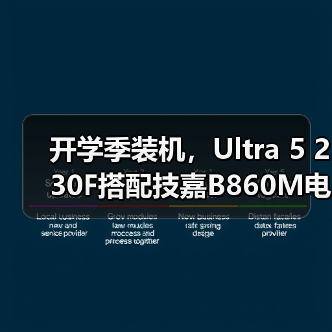 开学季装机，Ultra 5 230F搭配技嘉B860M电竞雕打造高性价比学习娱乐平台（图4）