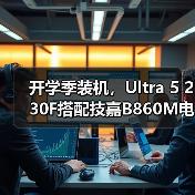 开学季装机，Ultra 5 230F搭配技嘉B860M电竞雕打造高性价比学习娱乐平台（图2）