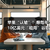 苹果“认输”！曝每年10亿美元“租用”谷歌AI，（图1）