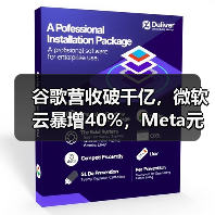 谷歌营收破千亿，微软云暴增40%，Meta元宇宙日（图1）