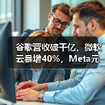 谷歌营收破千亿，微软云暴增40%，Meta元宇宙日（图3）