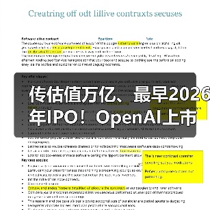 传估值万亿、最早2026年IPO！OpenAI上市在即，（图3）