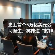 史上首个5万亿美元公司诞生，英伟达“封神”！（图1）