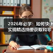 2026年必学：如何快速实现精选摘要获取和零位排名点击急升（图1）
