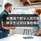 全国首个数字人民币智慧学生证项目落地海南(图1) 全国首个数字人民币智慧学生证项目落地海南(图1)