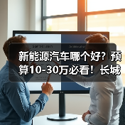 新能源汽车哪个好？预算10-30万必看！长城新能源车型选购完全指南（图4）