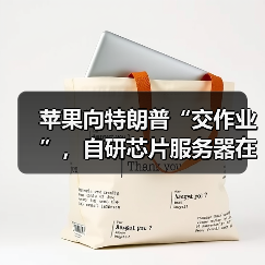 苹果向特朗普“交作业”，自研芯片服务器在美出（图1）