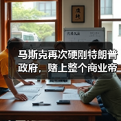 马斯克再次硬刚特朗普政府，赌上整个商业帝国（图4）