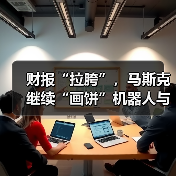 财报“拉胯”，马斯克继续“画饼”机器人与无人（图3）