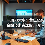 一周AI大事：黄仁勋亲自给马斯克送货，OpenAI（图1）