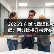 2026年自然流量增长秘籍：百分比提升持续突破之道（图2）