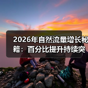 2026年自然流量增长秘籍：百分比提升持续突破之道（图1）