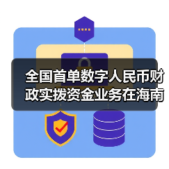 全国首单数字人民币财政实拨资金业务在海南文昌落地（图3）