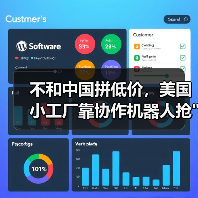 不和中国拼低价，美国小工厂靠协作机器人抢
