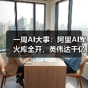 一周AI大事：阿里AI军火库全开，英伟达千亿美（图1）