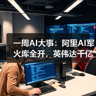 一周AI大事：阿里AI军火库全开，英伟达千亿美（图3）