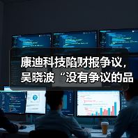 康迪科技陷财报争议，吴晓波“没有争议的品牌不值得期待”（图2）