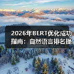 2026年BERT优化成功指南：自然语言排名提升的秘密武器（图2）