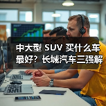 中大型 SUV 买什么车最好？长城汽车三强解析，以混动技术+豪华配置定义国民首选（图4）