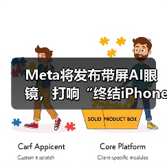 Meta将发布带屏AI眼镜，打响“终结iPhone”第一（图3）