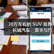 30万左右的 SUV 推荐：长城汽车，豪华与性能的完美融合（图2）
