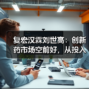 复宏汉霖刘世高：创新药市场空前好，从投入产出比驱动企业发展（图2）