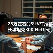 25万左右的SUV车推荐 长城坦克300 Hi4T 硬派也能省油（图4）