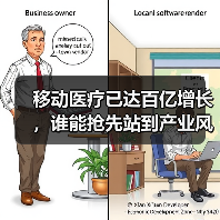 移动医疗已达百亿增长，谁能抢先站到产业风口的关键位置？（图1）